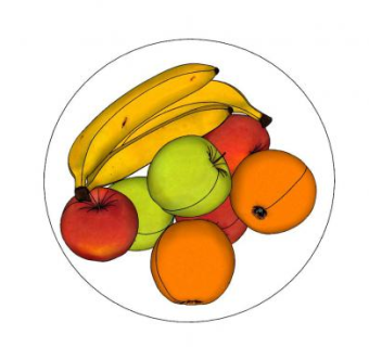 透明碗中的水果SU模型下载_sketchup草图大师SKP模型