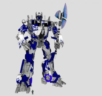 通天晓机器人SU模型_su模型下载 草图大师模型_SKP模型