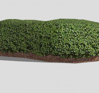 现代篱笆植物SU模型下载_sketchup草图大师SKP模型