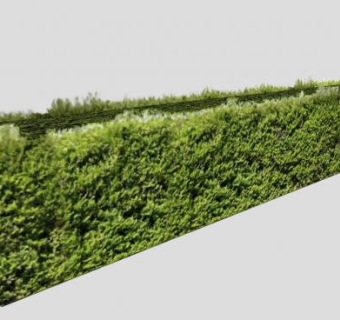 现代植物树篱SU模型下载_sketchup草图大师SKP模型