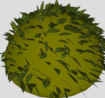 小灌木丛SU模型下载_sketchup草图大师SKP模型