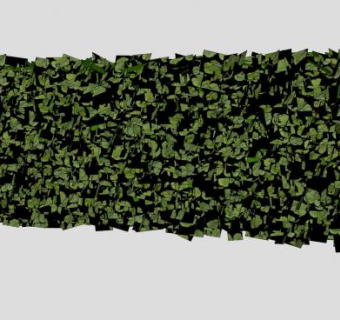 灌木丛树篱SU模型下载_sketchup草图大师SKP模型