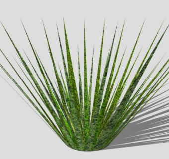 简易绿色植物SU模型下载_sketchup草图大师SKP模型