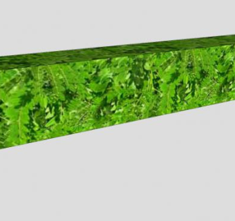 植被树篱SU模型下载_sketchup草图大师SKP模型