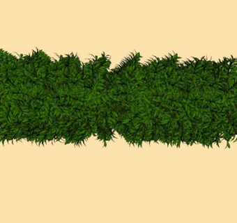 高灌木树篱SU模型下载_sketchup草图大师SKP模型