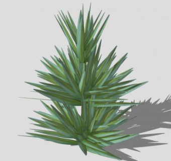 绿叶观景植物SU模型下载_sketchup草图大师SKP模型