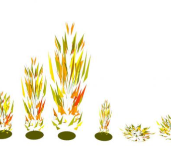 观赏植物种类系列SU模型下载_sketchup草图大师SKP模型