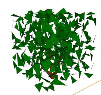 几何图案灌木设计SU模型下载_sketchup草图大师SKP模型