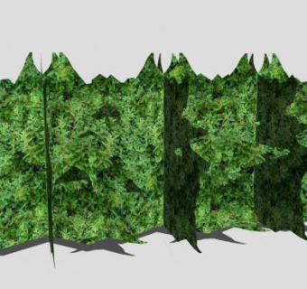 立体灌木丛植物SU模型下载_sketchup草图大师SKP模型