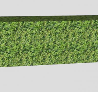 树篱墙系列SU模型下载_sketchup草图大师SKP模型