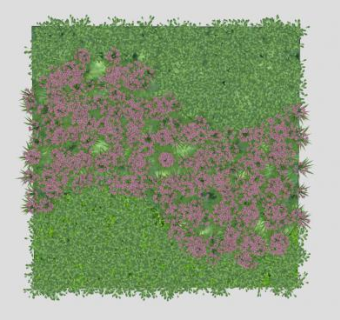 植物绿墙设计SU模型下载_sketchup草图大师SKP模型