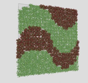 现代墙饰植物墙SU模型下载_sketchup草图大师SKP模型