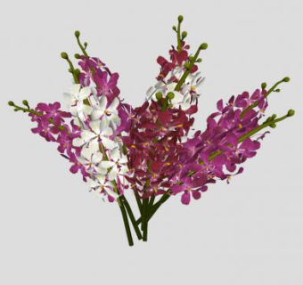 修剪的开花植物SU模型下载_sketchup草图大师SKP模型