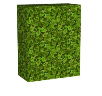 人工室外黄杨木树篱SU模型下载_sketchup草图大师SKP模型