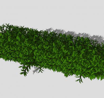 城市绿化灌木树篱SU模型下载_sketchup草图大师SKP模型