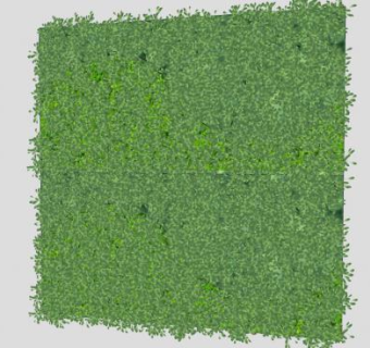 常绿植物墙SU模型下载_sketchup草图大师SKP模型