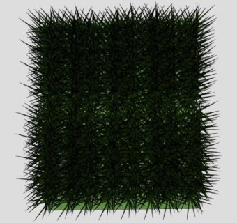 三维草地SU模型下载_sketchup草图大师SKP模型