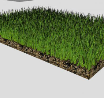 土壤和草地SU模型下载_sketchup草图大师SKP模型