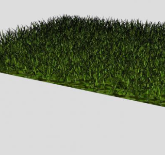 一片茂密的草地SU模型下载_sketchup草图大师SKP模型