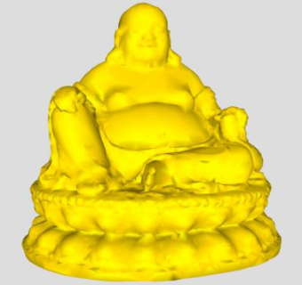 金身佛像弥勒佛雕像SU模型下载_sketchup草图大师SKP模型