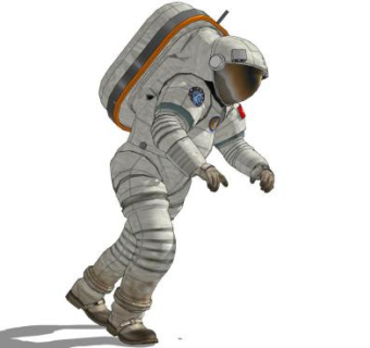 宇航员太空人SU模型下载_sketchup草图大师SKP模型