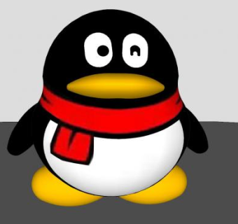 QQ企鹅形象SU模型下载_sketchup草图大师SKP模型