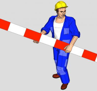 工薪阶层工人SU模型下载_sketchup草图大师SKP模型