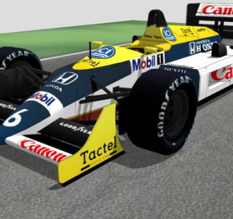 精细的F1赛车SU模型_su模型下载 草图大师模型_SKP模型