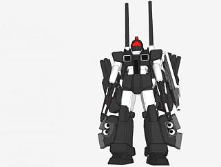 敢达高达机甲机器人sketchup模型下载_sketchup草图大师SKP模型