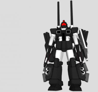 敢达高达机甲机器人sketchup模型下载_sketchup草图大师SKP模型