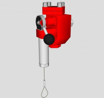 紧急关闭阀SU模型下载_sketchup草图大师SKP模型