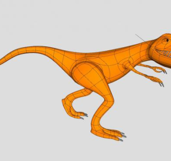 霸王龙SU模型下载_sketchup草图大师SKP模型