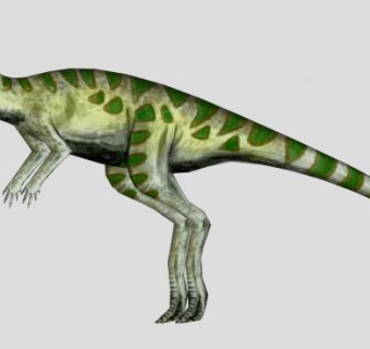 臂龙恐龙SU模型下载_sketchup草图大师SKP模型