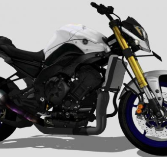 摩托车机车SU模型下载_sketchup草图大师SKP模型