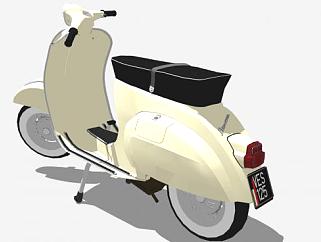 电动车摩托车SU模型下载_sketchup草图大师SKP模型