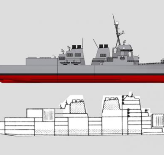 船舰外观SU模型下载_sketchup草图大师SKP模型