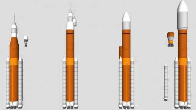 运载火箭外观SU模型下载_sketchup草图大师SKP模型