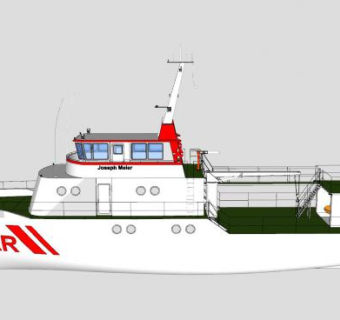 搜救船SU模型下载_sketchup草图大师SKP模型