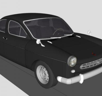 老板专用车SU模型下载_sketchup草图大师SKP模型