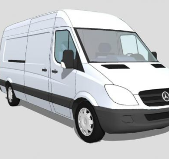 老板商务车SU模型下载_sketchup草图大师SKP模型