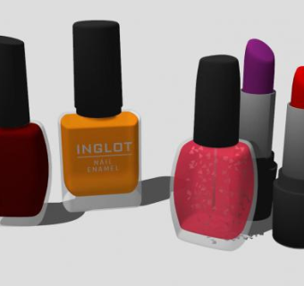 化妆品口红SU模型下载_sketchup草图大师SKP模型