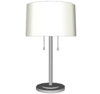 小台灯桌灯SU模型下载_sketchup草图大师SKP模型