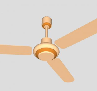 吊扇电器SU模型下载_sketchup草图大师SKP模型