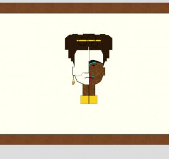 可爱装饰墙SU模型下载_sketchup草图大师SKP模型