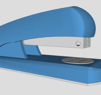 订书机SU模型下载_sketchup草图大师SKP模型
