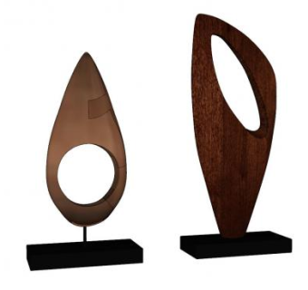 工艺品摆设SU模型下载_sketchup草图大师SKP模型