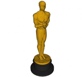 奥斯卡金奖SU模型下载_sketchup草图大师SKP模型