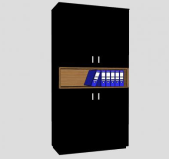 文件柜文件夹SU模型下载_sketchup草图大师SKP模型