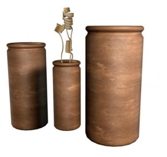 装饰品花瓶SU模型下载_sketchup草图大师SKP模型