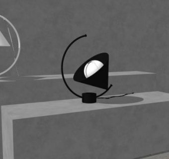 装饰灯台灯桌灯灯具SU模型下载_sketchup草图大师SKP模型